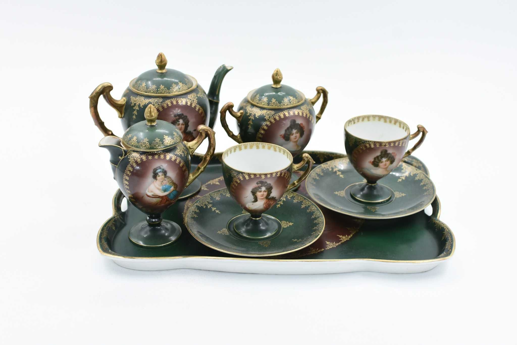 Serviço de café Tête-à-Tête, estilo austríaco