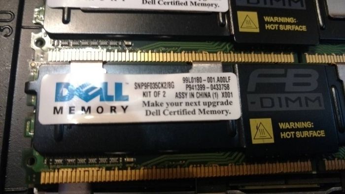 Память 4Gb DDR2, DDR 3 ECC для СЕРВЕРов