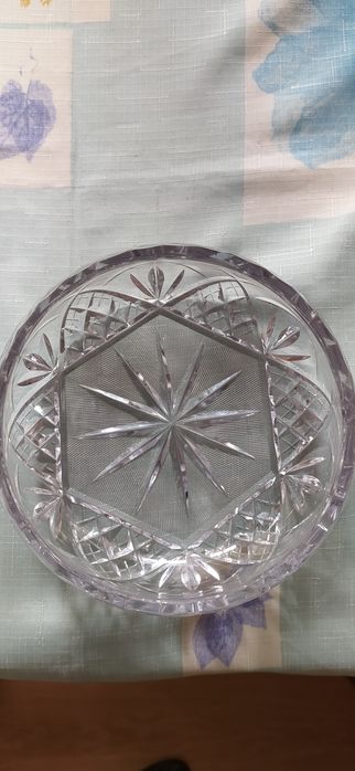 Kryształowa wielką misa