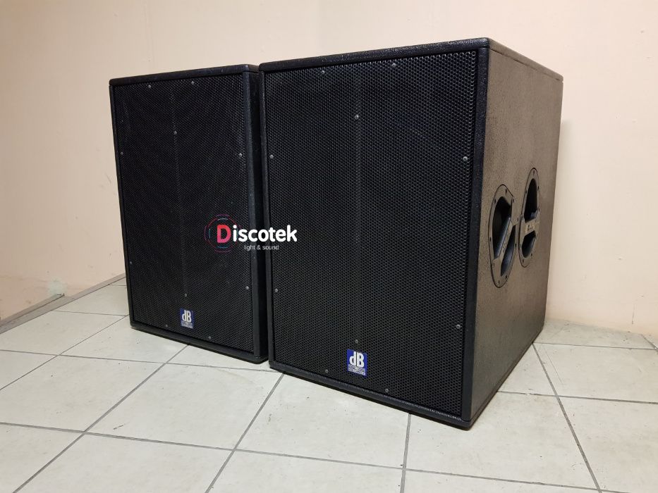 dB Technologies FL18 | Subwoofery aktywne | 1,6 kW B&C |