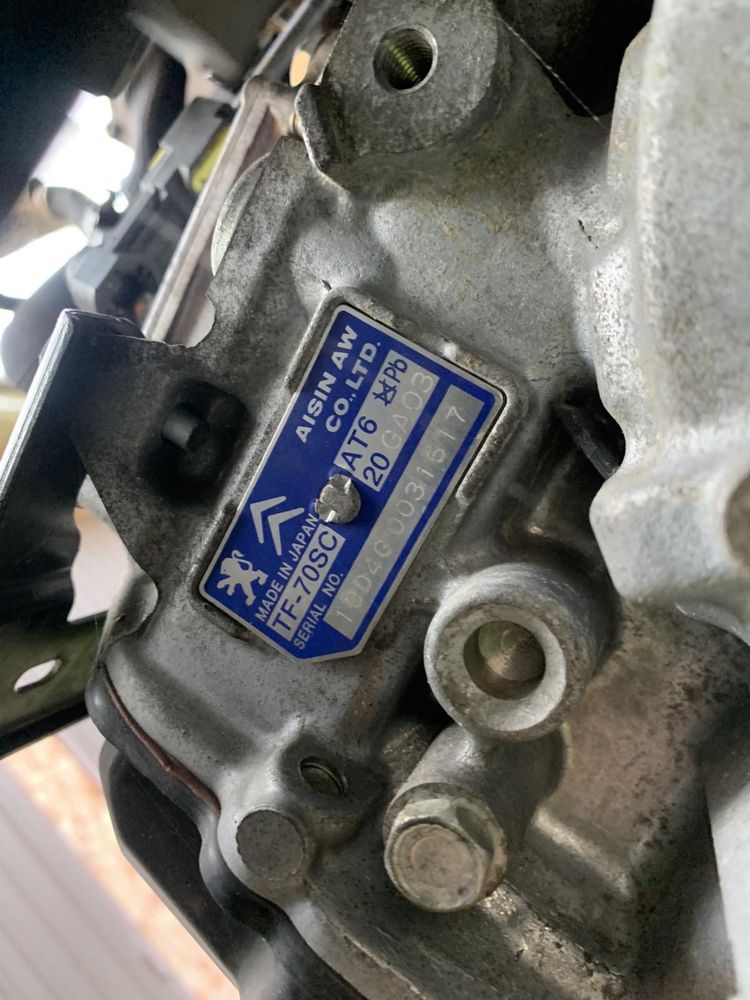 АКПП Aisin  TF80-SC  акпп айсін пежо 3008 5008 tf-70sc