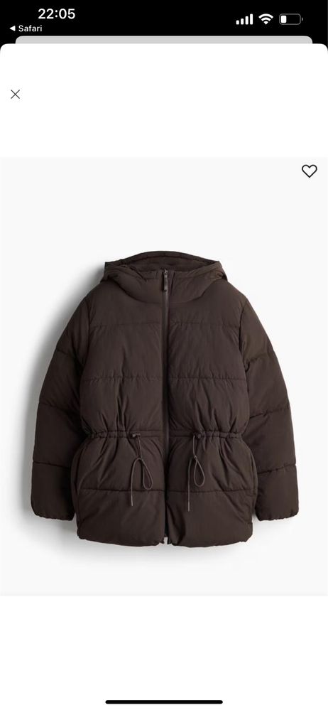 Пуфер H&M, новий, дуже крутий