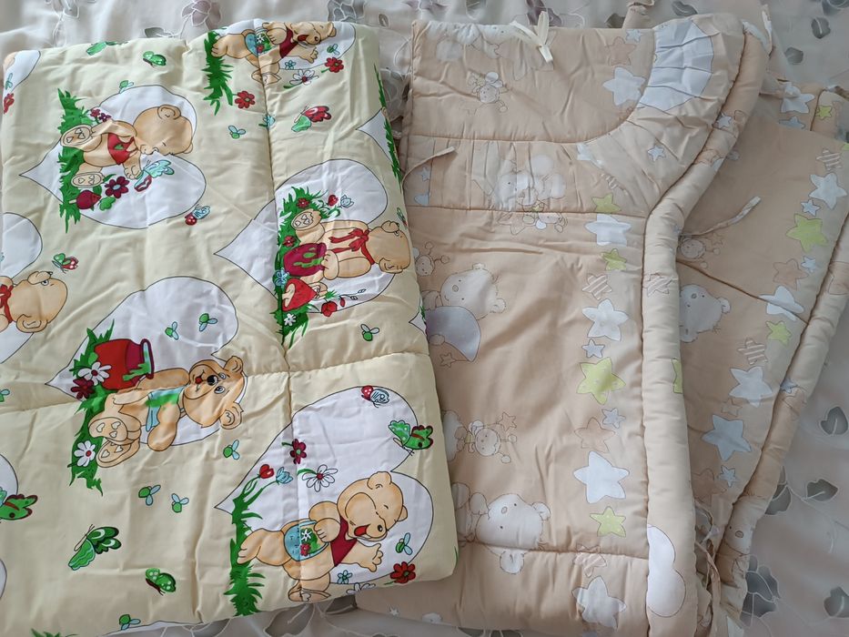 Дитяче ліжечко з маятником+матрац