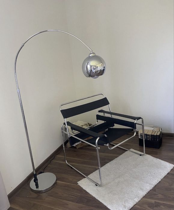 Fotel Krzesło Chair Wassily Nowy Wysoka Jakość Bauhaus Stalowy