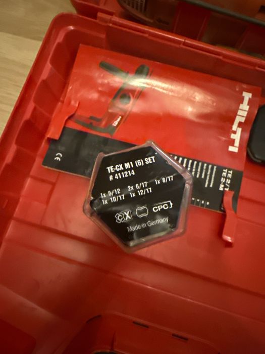 komplet wierteł Hilti TE-CX SET (6)