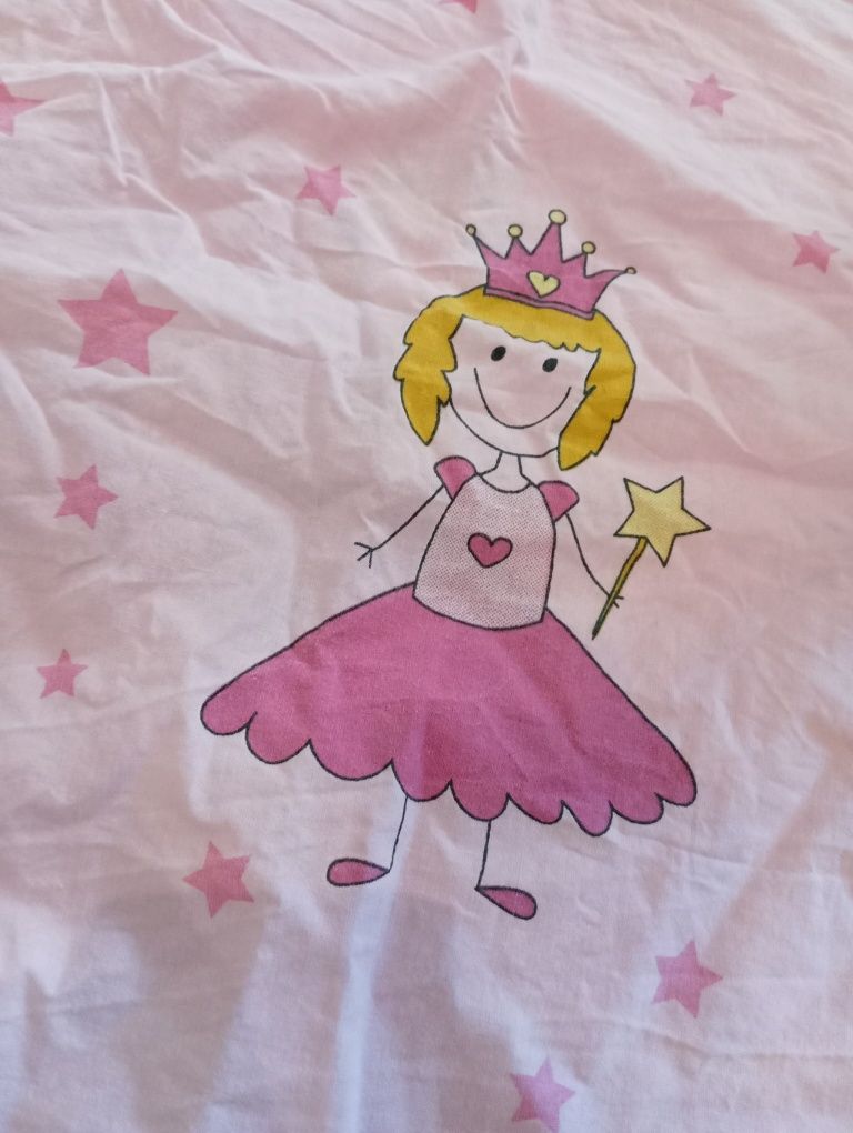 Pościel dziewczęca księżniczki 100x130