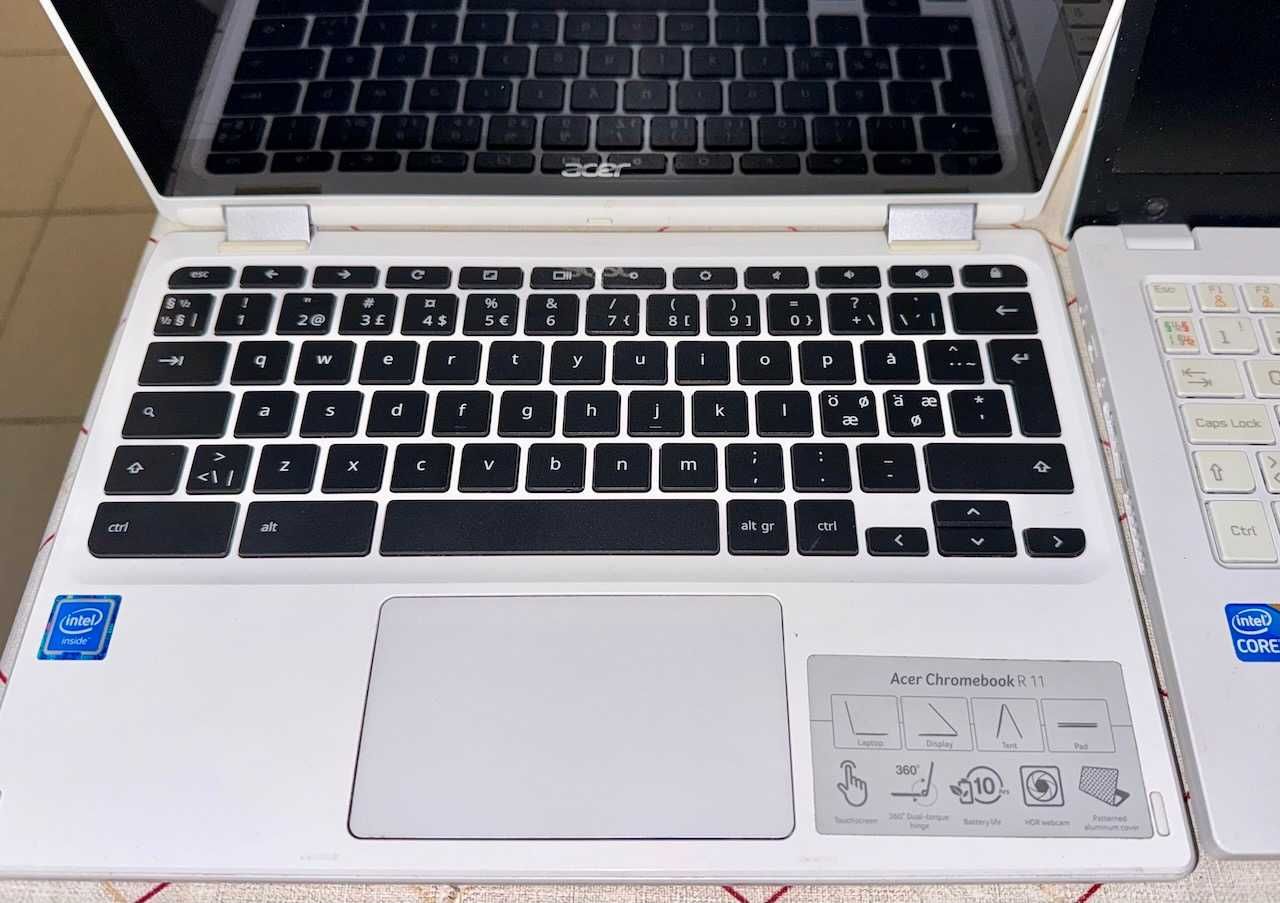 2 Laptopy Acer Chromebook + LG P210 uszkodzone