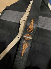 Ремінь для електрогітари Dunlop з вишивкою Harley Devinson
