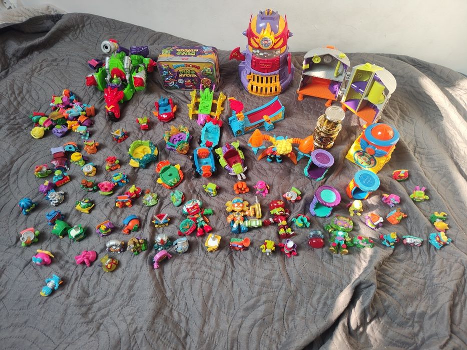 Duży zestaw Super Zings