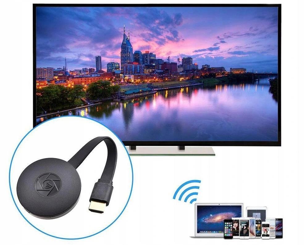 Bezprzewodowy adapter 2in1 WiFi HDMI Airplay