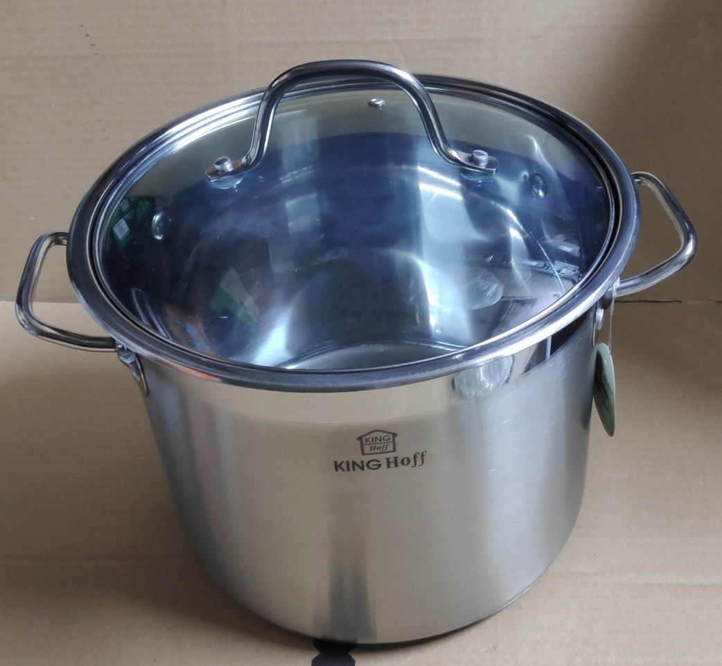 Garnek 6,5L stalowy  wysoki KH