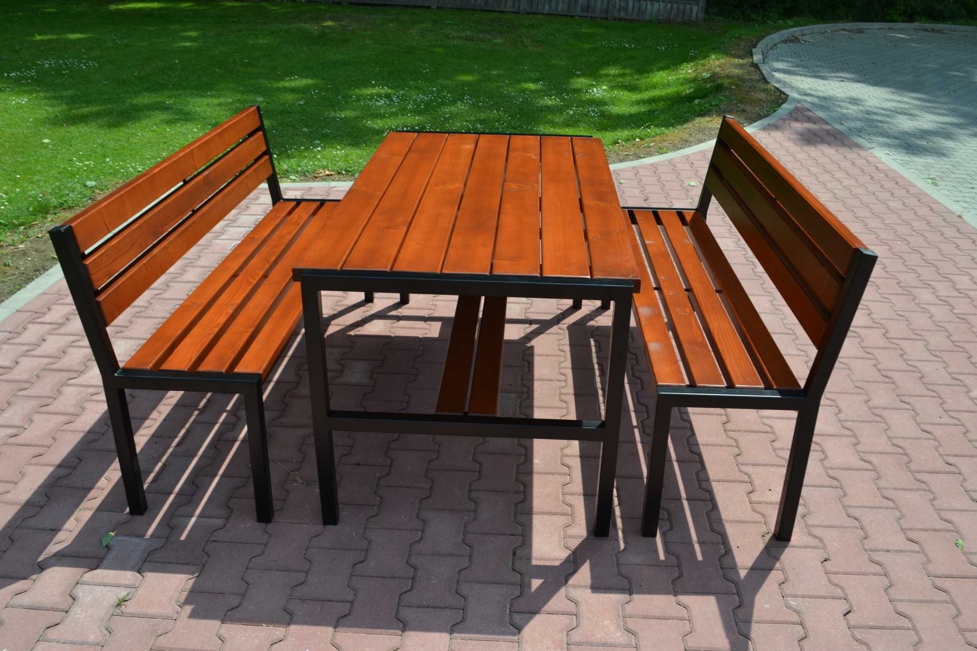 meble ogrodowe, zestawy, komplety stalowe | ławki | stoły | krzesła