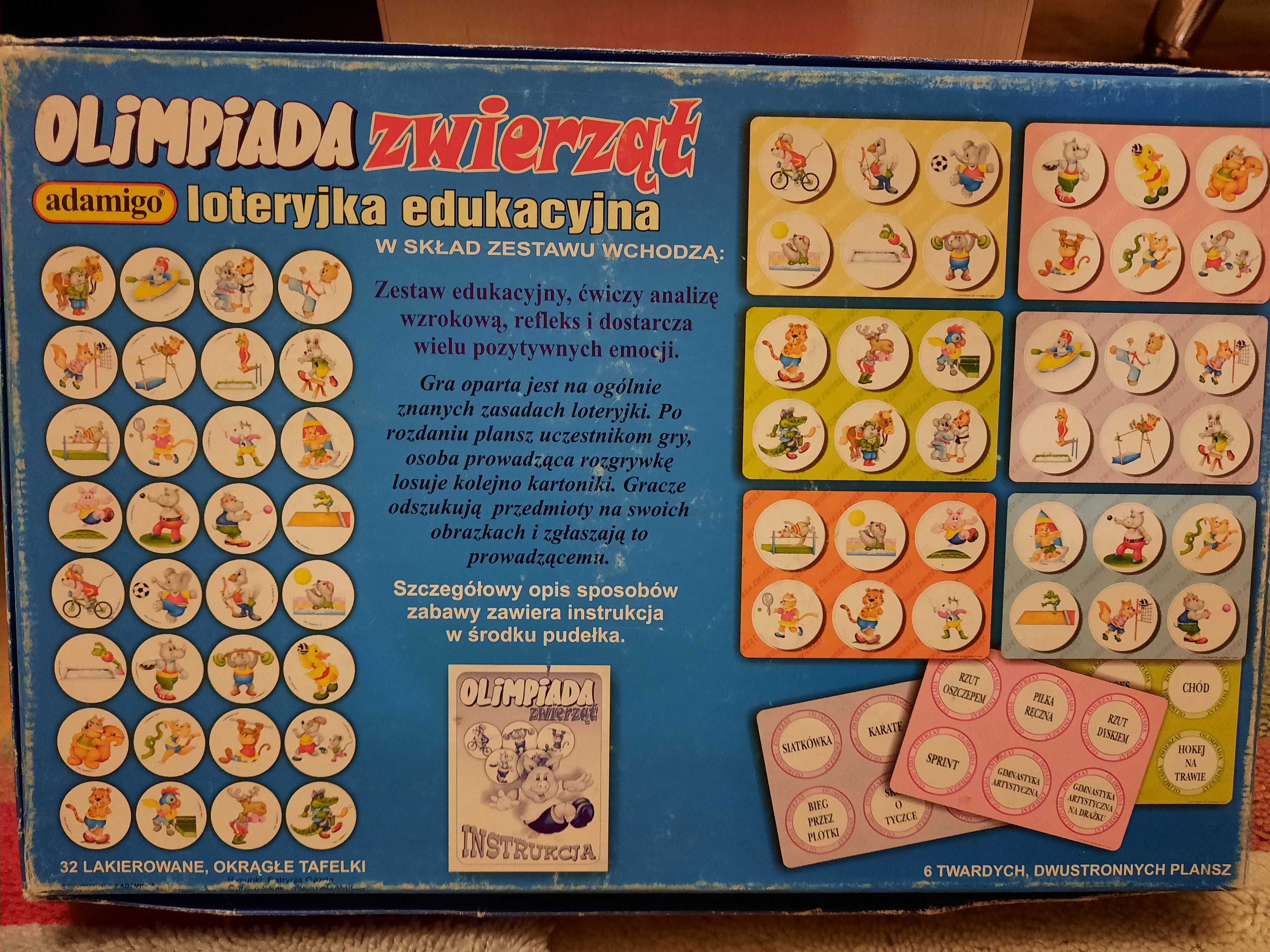 Gra Adamigo "Olimpiada zwierząt"