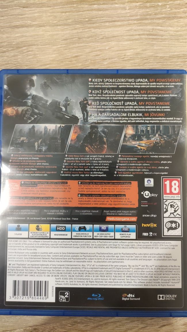 The DIVISION gra Ps4