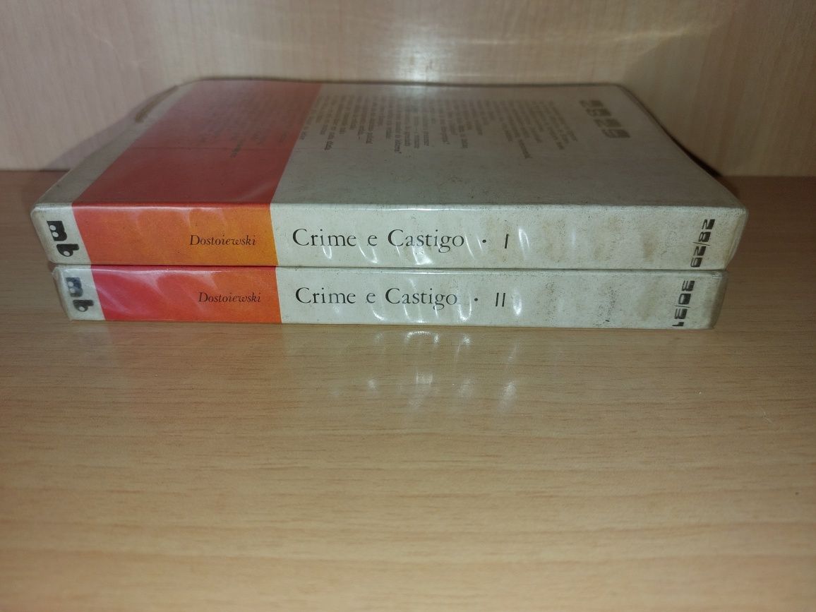 " Crime e Castigo " 1ª Edição 1974 - Dostoiewski / Dostoievski