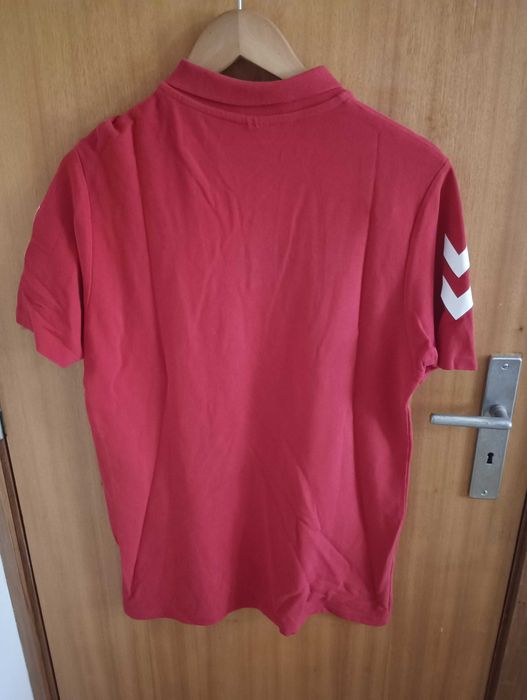 Pólo Vermelho SC Braga Hummel