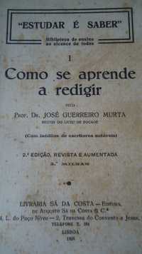 Como se aprende a redigir -  1926