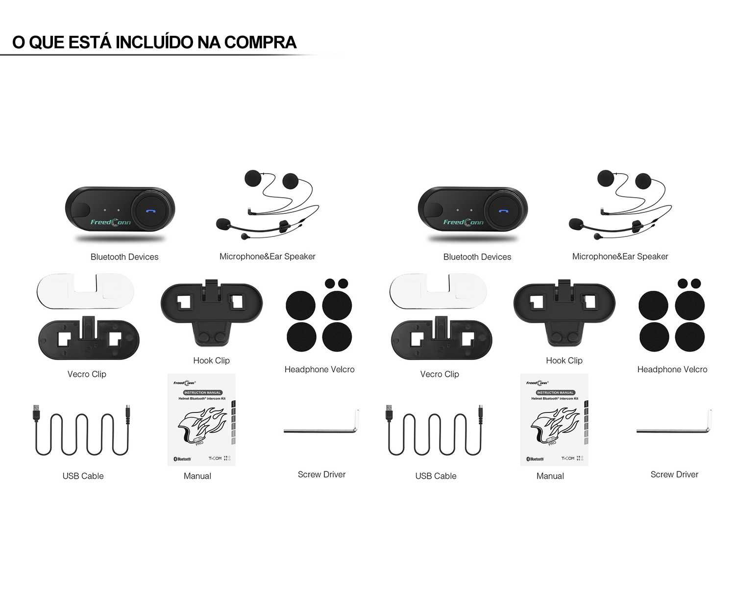 Intercomunicador Bluetooth Mota