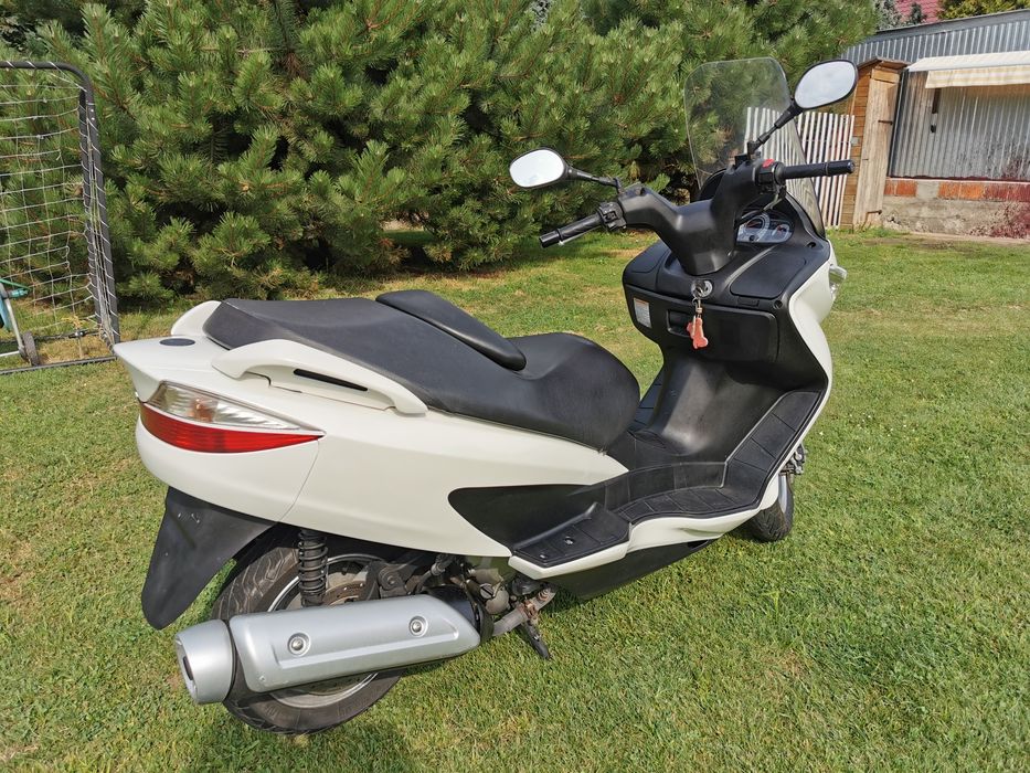 Suzuki Burgman 200 K7 Biała Perła 18 tyś Przebiegu Super Stan