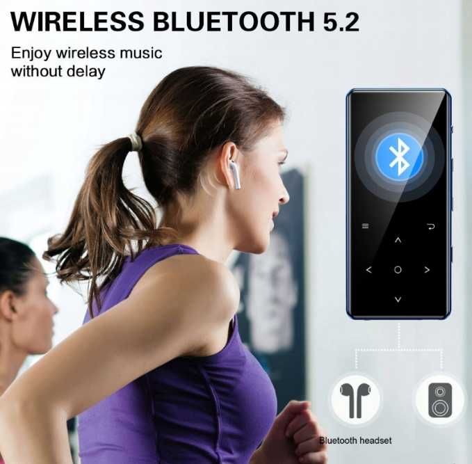 Odtwarzacz MP3 Hi-Fi ALTMIR Benjie K3 Bluetooth 5.2 z 64GB ttst1371