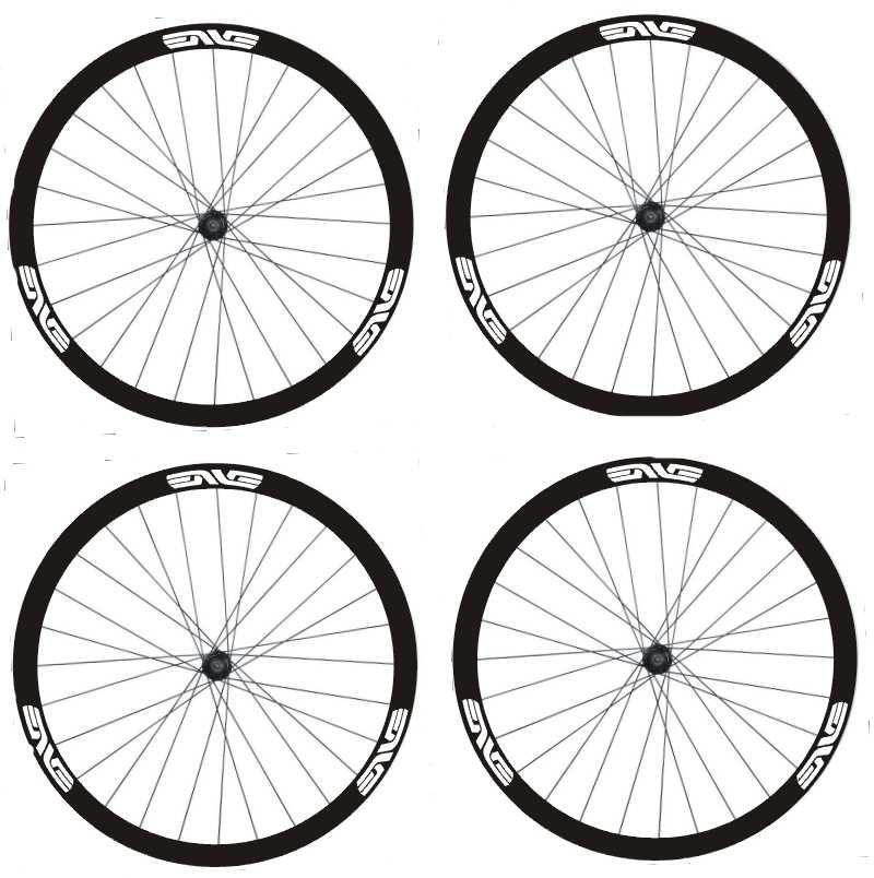 ENVE 14szt białe naklejki na koła obręcze 26’ 27’ 28’ 29’