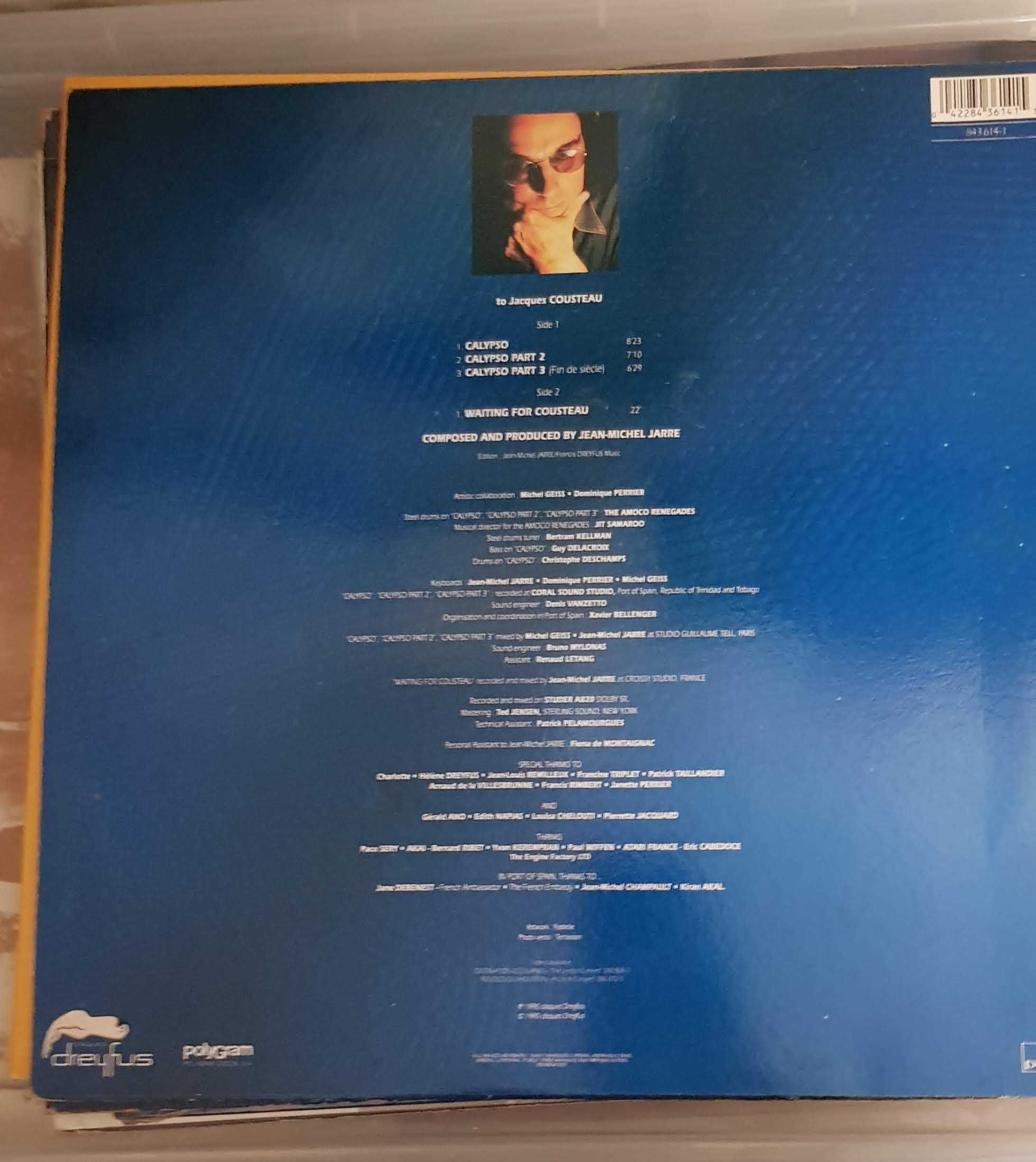Disco vinil "Waiting for Cousteau" - Jean-Michel Jarre