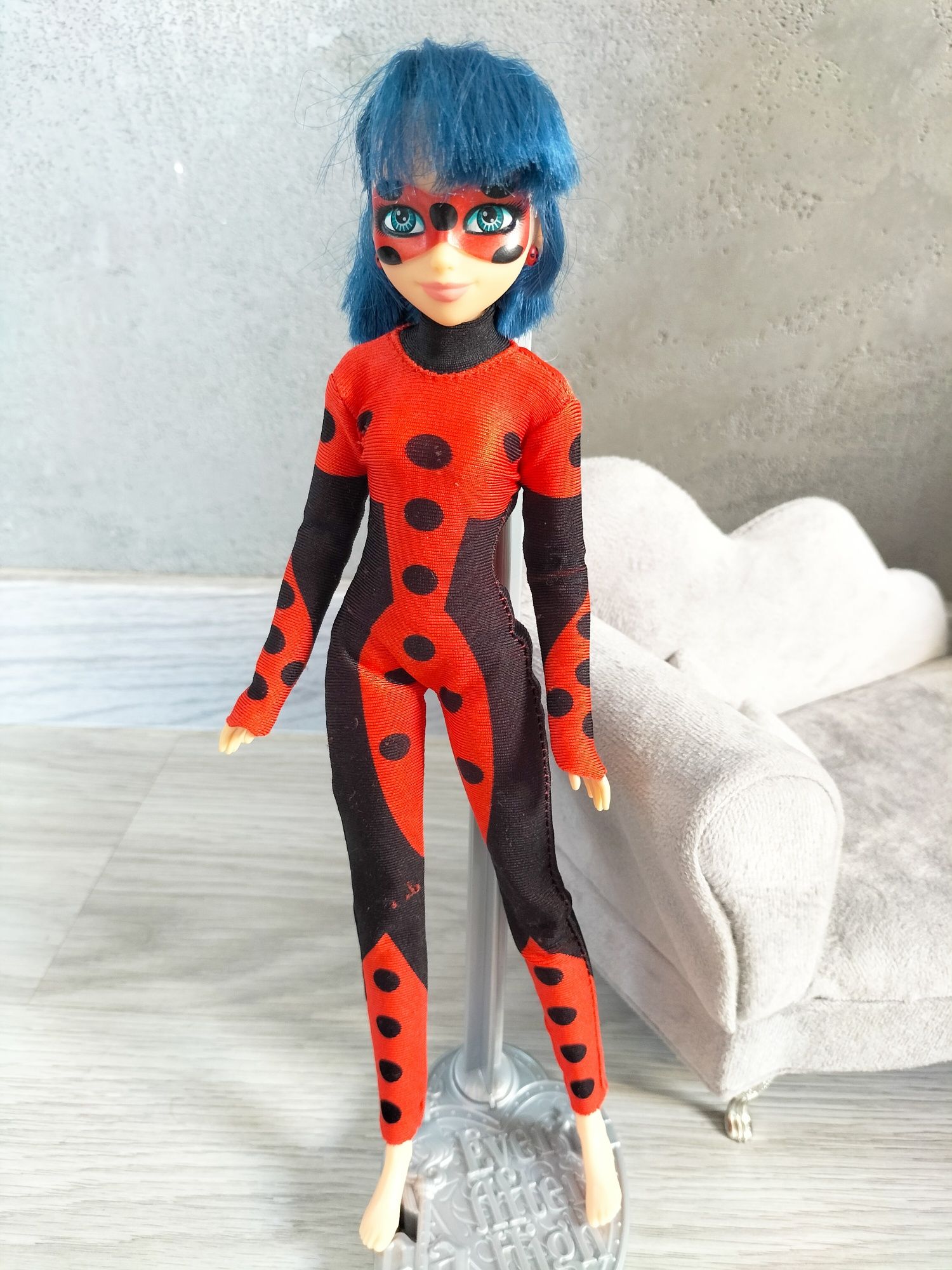 Lalka Biedronka i Czarny kot Lady Bug Miraculous Bandai