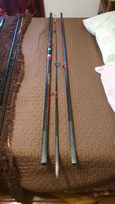 Canas de pesca mar ou rio vega e shimano