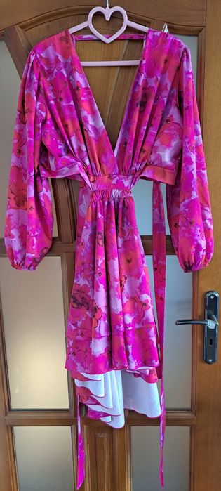 Sukienka pakuten wiązana kwiecista S,M,L