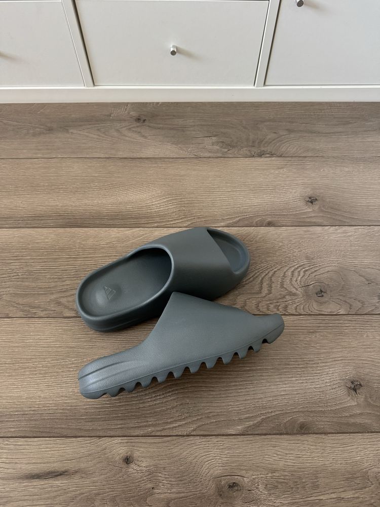 Шльопанці Adidas Yeezy Slide Slate Marine оригінал