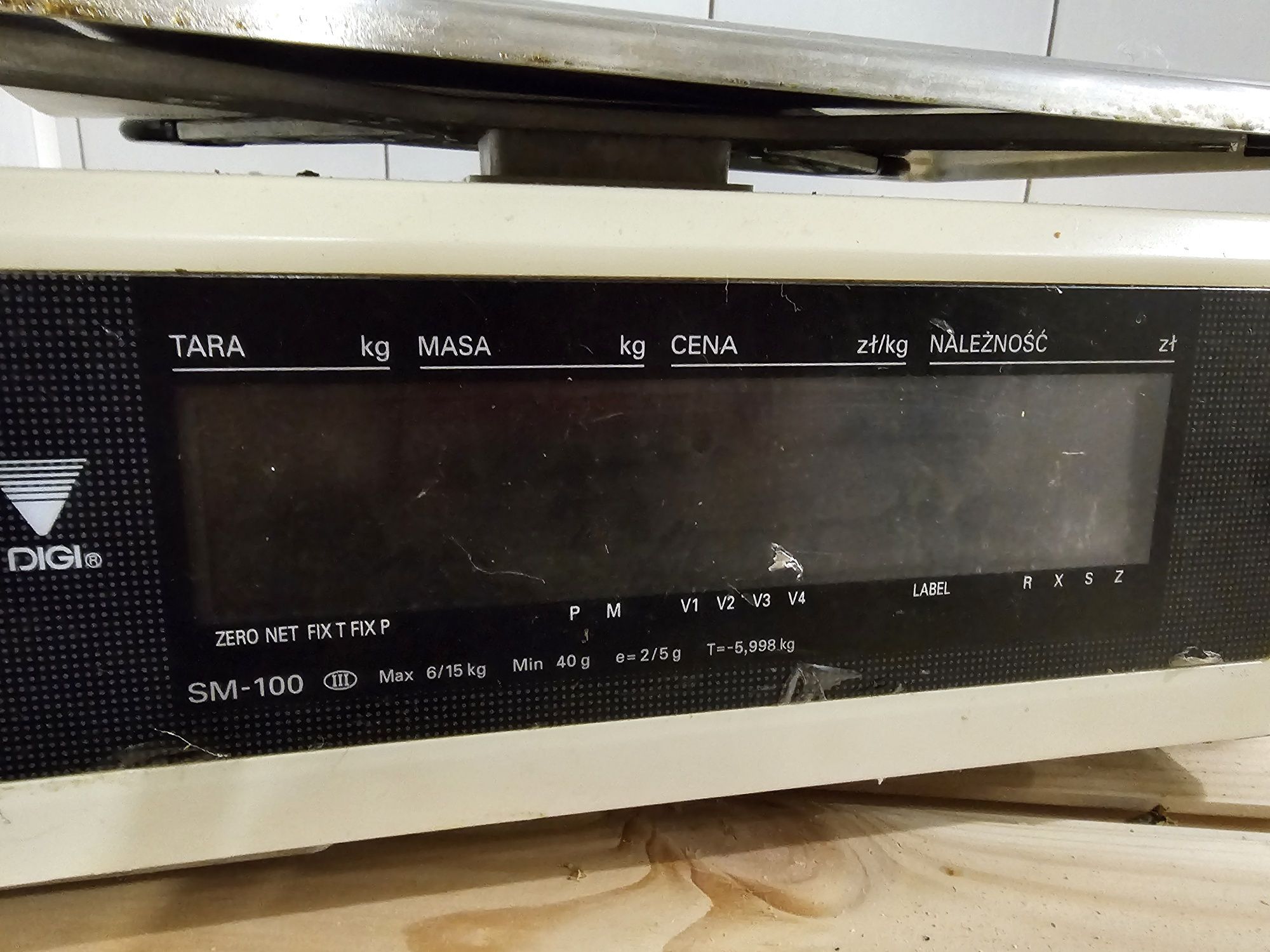 Waga etykietująca DIGI SM-100 elektoniczna na etykiety