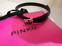 Pasek pinko czarny