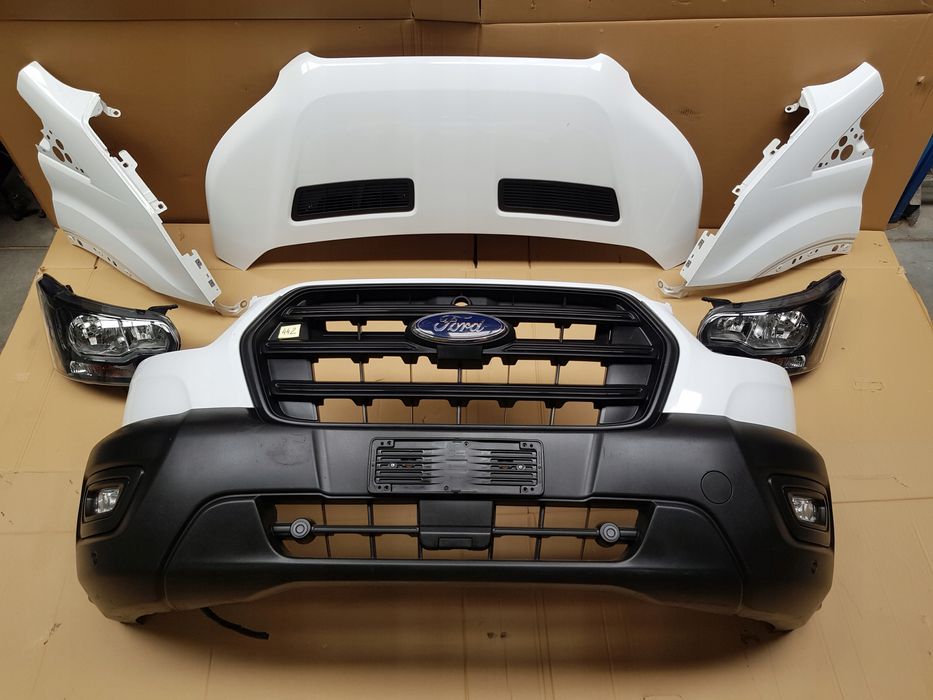 Maska Zderzak Lampy błotniki Ford Transit MK8 Lift Ecoblue