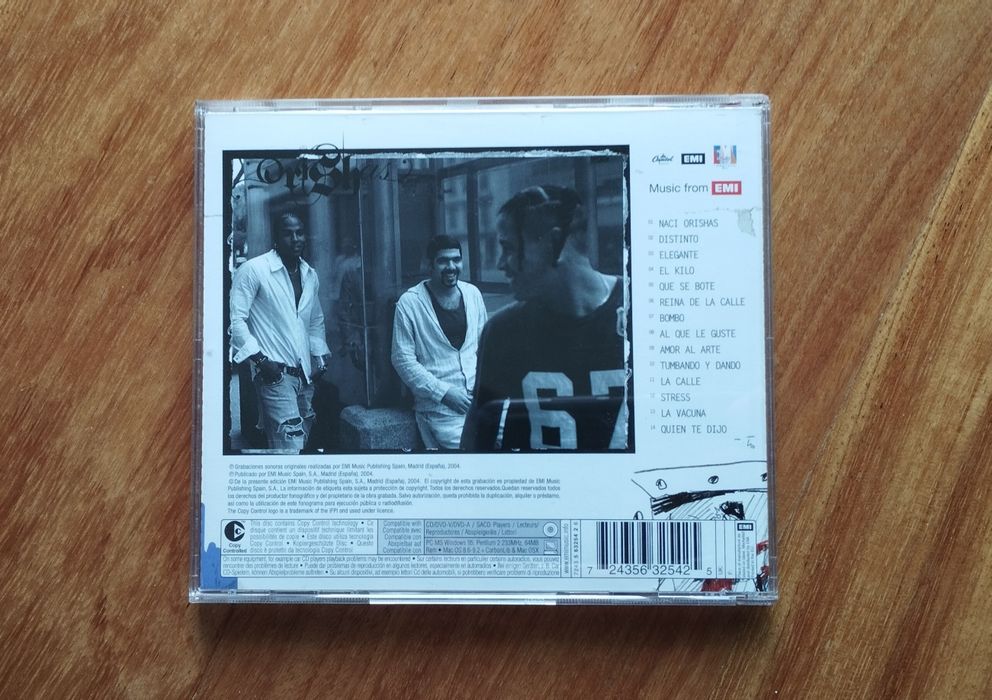 CD Álbum original - ORISHAS - el kilo