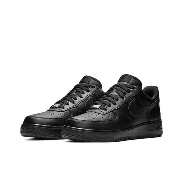Czarne sneakersy AirForceOne r.44
