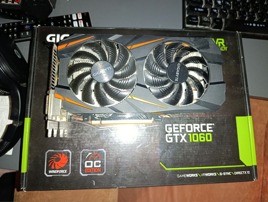 Видео карта GTX1060 6 gb