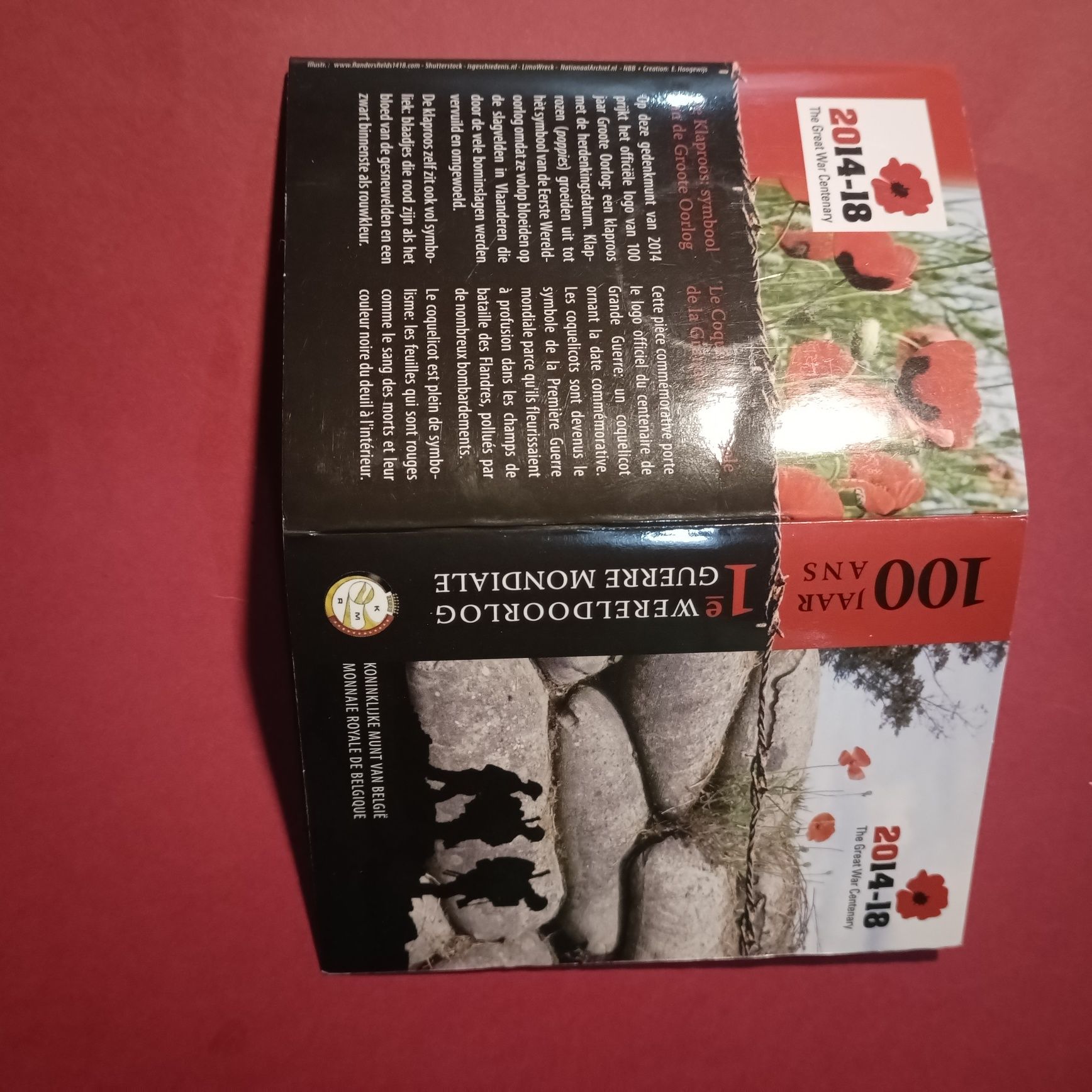 Moeda Coincard BÉLGICA 2014