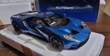 Autoart Ford GT 2017 liquid blue 1:18
