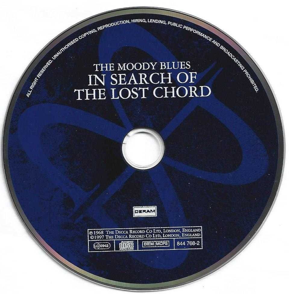Moody Blues - - - - - In Search of the Lost Chord - - - - - CD
