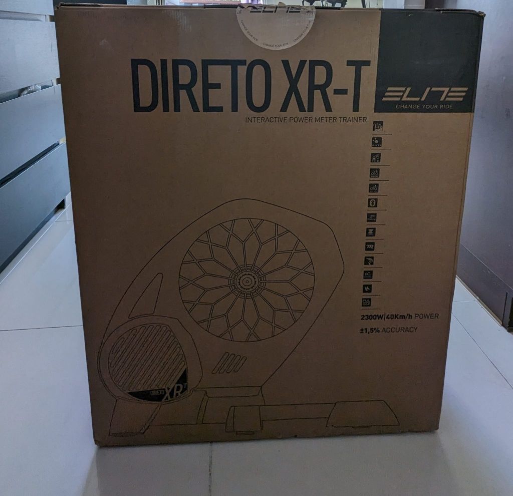 Trenażer rowerowy Elite Direto XR-T - nowy