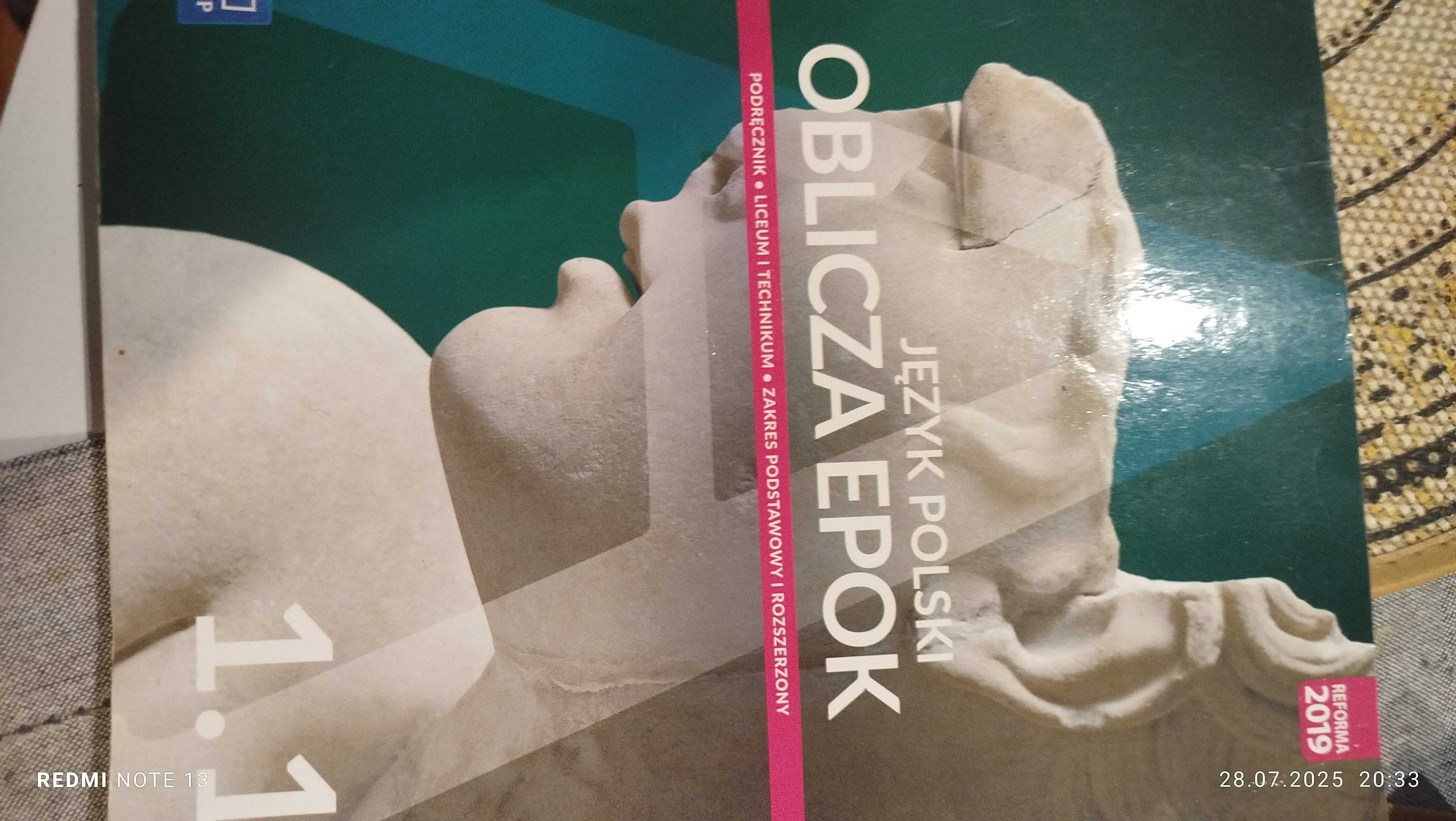 Oblicza epok 1.1 do liceum i technikum dla
