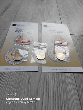 Trzy monety okolicznościowe z serii Odkryj Polskę NBP