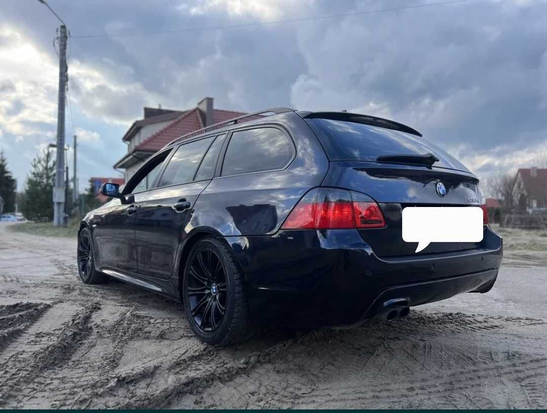 Bmw e61 m-pakiet 3 0d 218km automat carbonschwarz wszystkie czesci!