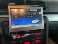 Radio Alpine IVA-D310r , czytnik dvd NVE-N099P wzmacniacz ,wiazka!