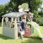 Ігровий центр Smoby 840206 з баск. корзиною, воротами, гіркою