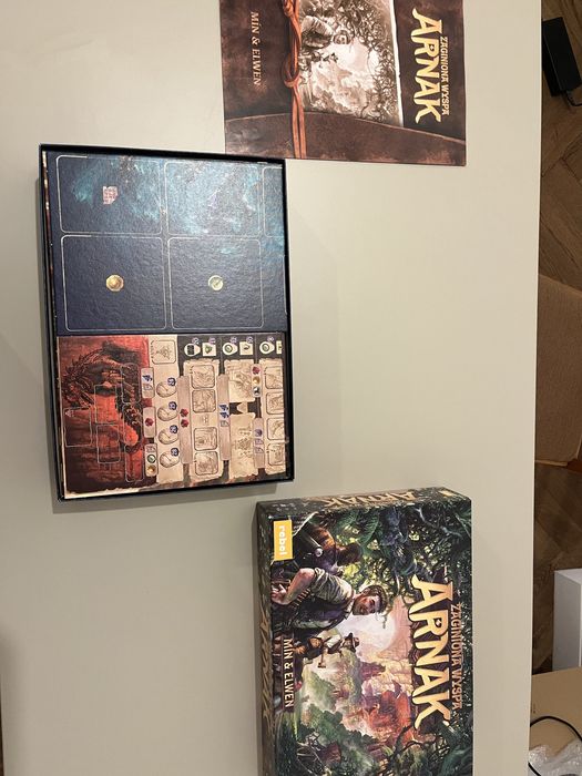 Zaginiona Wyspa Arnak, dodatek Przywódcy Ekspedycji + insert reDrewno
