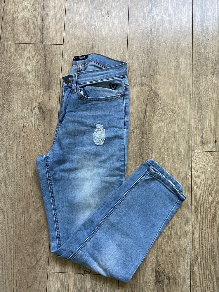 Spodnie jeansowe jeansy damskie top secret 38