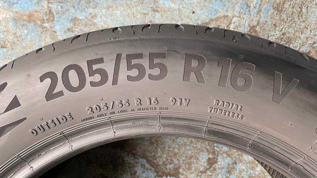 oL.8089 Opony 205/55R16 Continental Ecocontact 6 2szt RUDA ŚLĄSKA