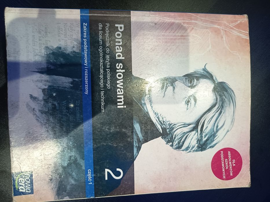 Książka język polski 2 część 1 zakres rozszerzony