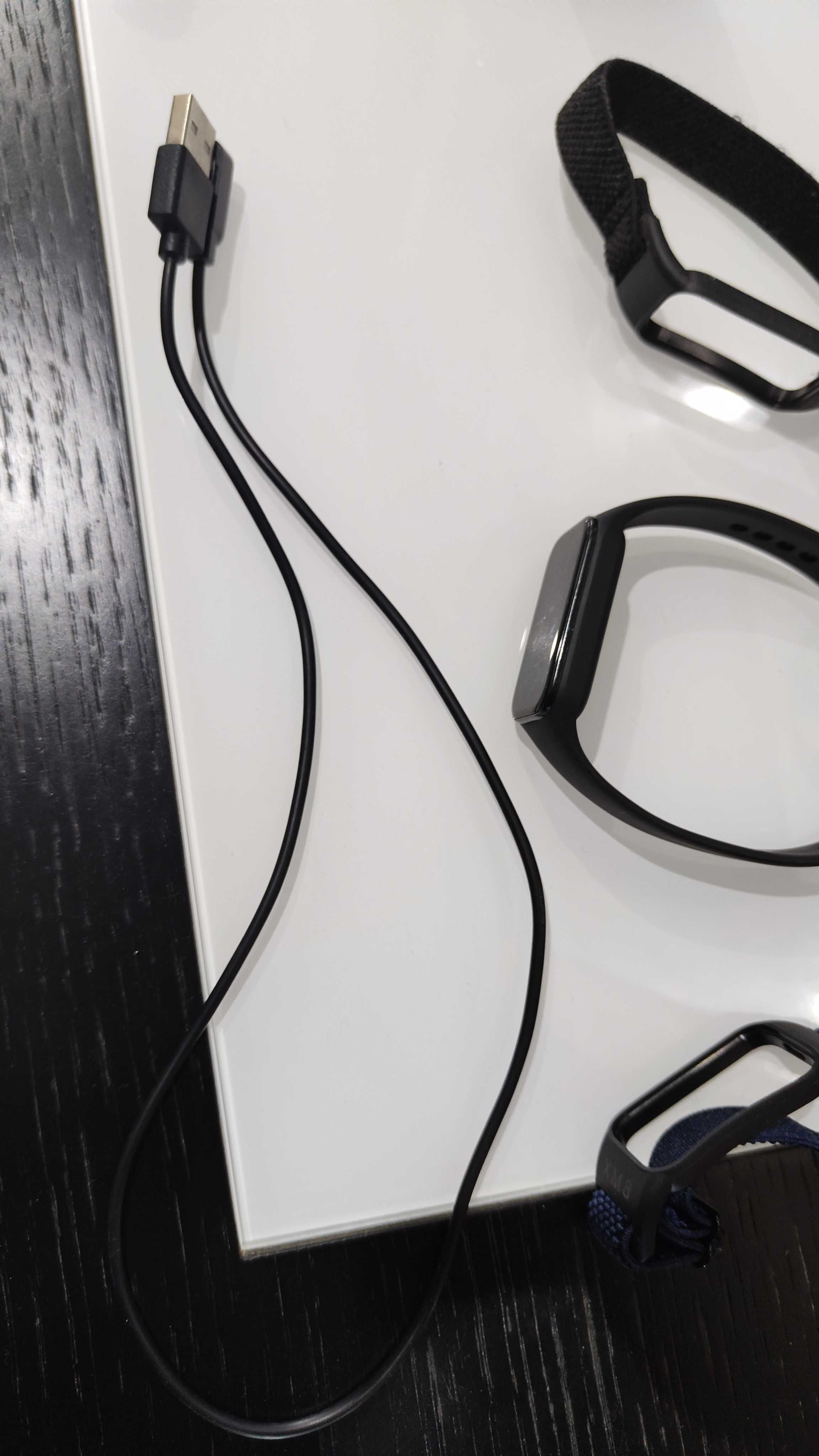 Xiaomi mi band 8 Active + 2 pulseiras c/fio para carregar